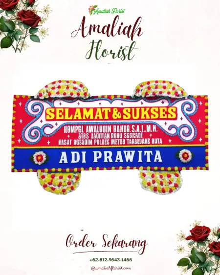 Papan Bunga Ucapan Selamat Kaligondang