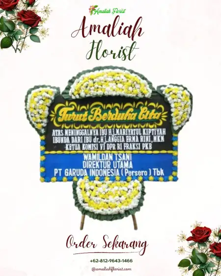 Papan Bunga Duka Kaligondang